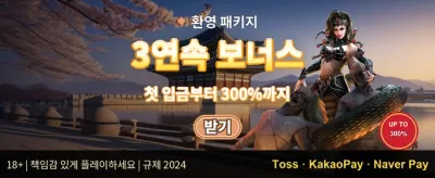 첫 입금 매칭 보너스 promotion